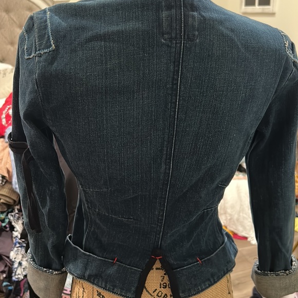 Marithe’ Francois Girbaud denim jacket size small - Picture 5 of 8